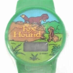 Vantage Disney Fox and the Hound Vintage Digital Watch NIP